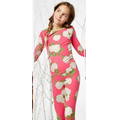 Rouge Hydrangea Stretch Kids' Long Sleeve 2 Piece Pajamas